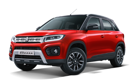 Maruti Suzuki Brezza – (Manual) for self drive in dabolim airport goa